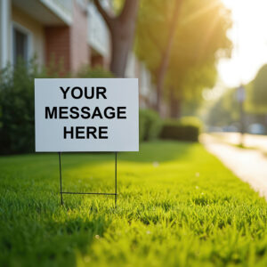 Corrugated Plastic Signs (Corex / Coroplast)