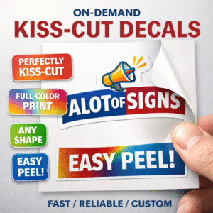 On-Demand Kiss-Cut Stickers