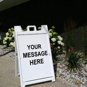 Changeable 24x36 "Plasticade Deluxe A- board"