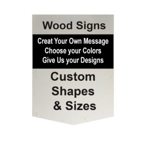Custom Wood Signs – Custom Shape Options