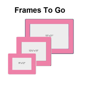Frames To Go (Slide In) Mats - Pink