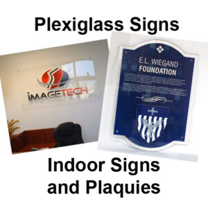 Plexiglass Signs