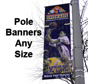 Pole Banners (2 sided )