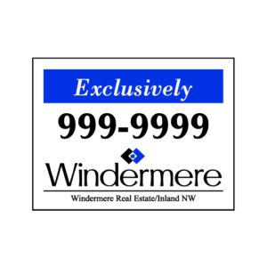 18"x24" Yard Sign, Corex 2-sided, Generic Office